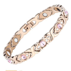 Twisted Magnetic Therapy Bracelet for Women: Fashionable Energy Jewelry