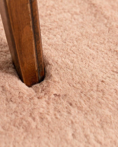 Jassrug Fuzzy Fur Carpet 80X150 Powder