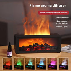 Flame Aromatherapy Machine Colorful Essential Oil Diffuser