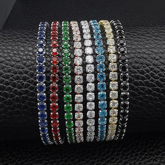 Tennis Bracelet Bangle for Women Wedding Fashion Jewelry Party Gift