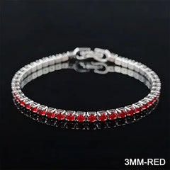 Tennis Bracelet Bangle for Women Wedding Fashion Jewelry Party Gift