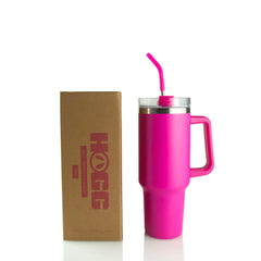 40oz POWDER COATED TRAVELER TUMBLER