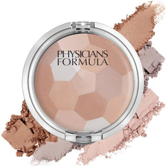 Physicians Formula Setting Powder Palette Multi-Colored Pressed Finishing Powder & Butter Believe It! Foundation + Concealer Light | Dermatologist Tested, Clinicially Tested Translucent Powder + Formula Butter