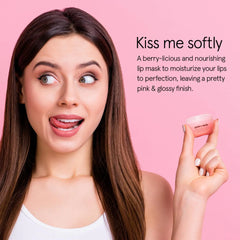 Grace & Stella Kiss Me Softly Nourishing Berry Lip Balm Hydrating - Lip Mask Overnight - Lip Moisturizer For Very Dry Lips - Overnight Lip Mask - Lip Sleeping Mask - Vegan (20ml, 3-Pack) Pack of 3