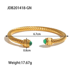 Uworld Waterproof 18k Gold Plated Stainless Steel Jewelry