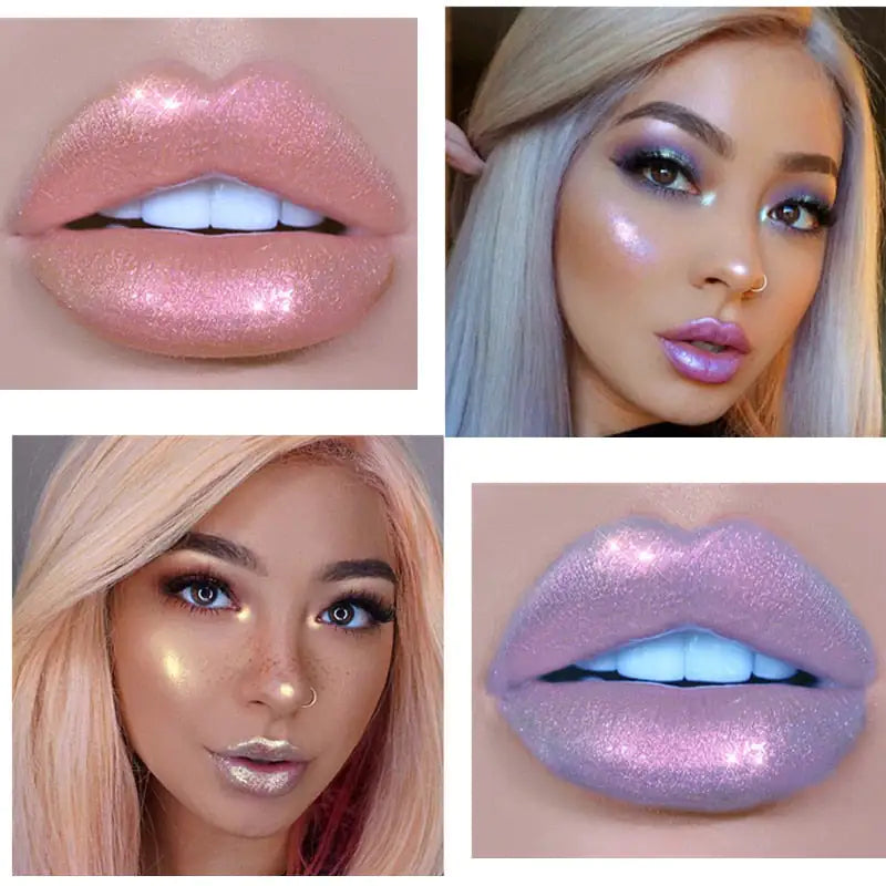 Mermaid Glitter Holographic Lip Gloss