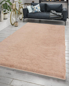 Jassrug Fuzzy Fur Carpet 80X150 Powder