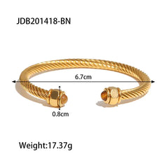 Uworld Waterproof 18k Gold Plated Stainless Steel Jewelry